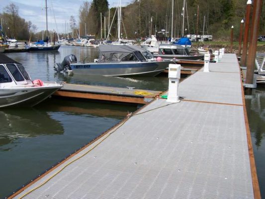 Fibergrate Docks